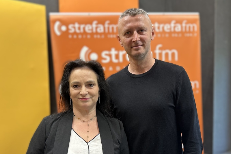 Agnieszka Lewandowska i Michał Ruszkiewicz - Współorganizatorzy Motofestynu w Moszczenicy