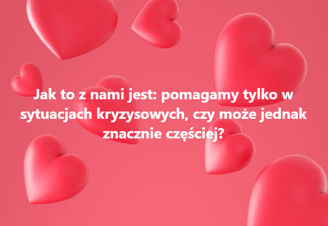 Czy piotrkowianie pomagają tylko wtedy kiedy potrzeba?