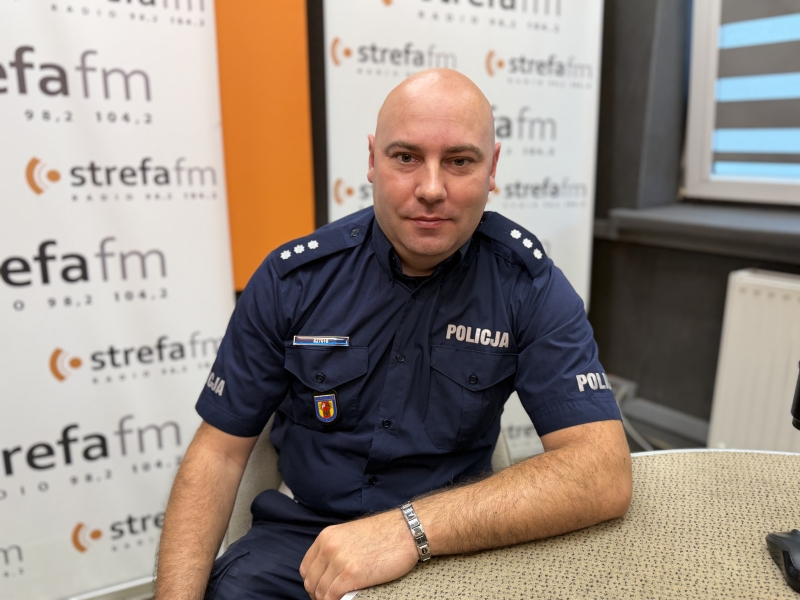 Jan Kopacz - Naczelnik Wydziału Ruchu Drogowego KM Policji w Piotrkowie Trybunalskim