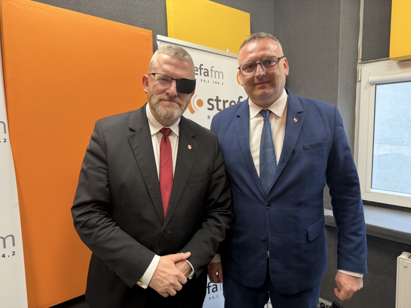 Grzegorz Braun i Marcin Pietras