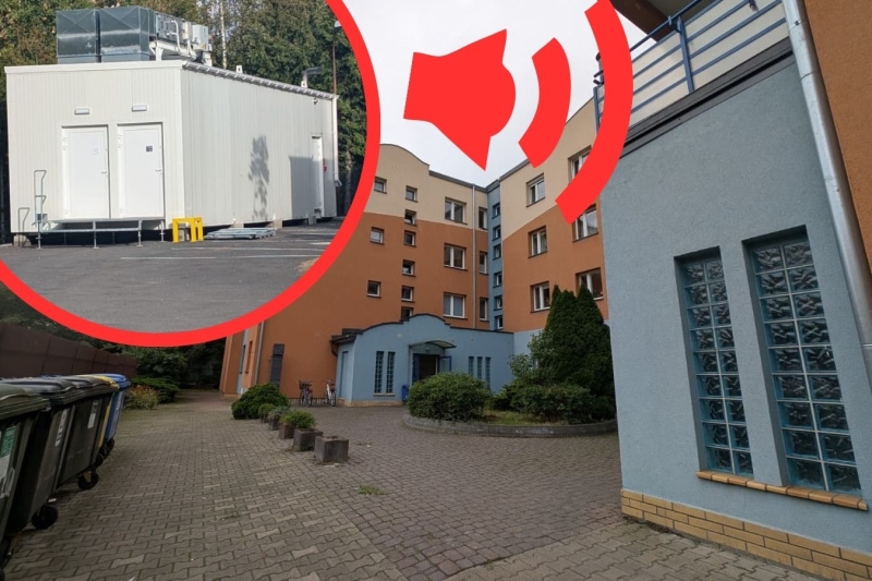 Horror mieszkańców bloku przy Polnej 40. Mieszkańcy mają dość głośnego rezonansu magnetycznego