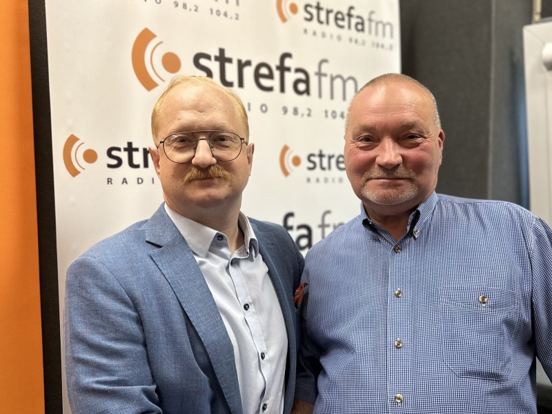 Paweł Kowalski - Radny Rady Miasta i Maciej Zadumiński z Ruchu Obrony Granic