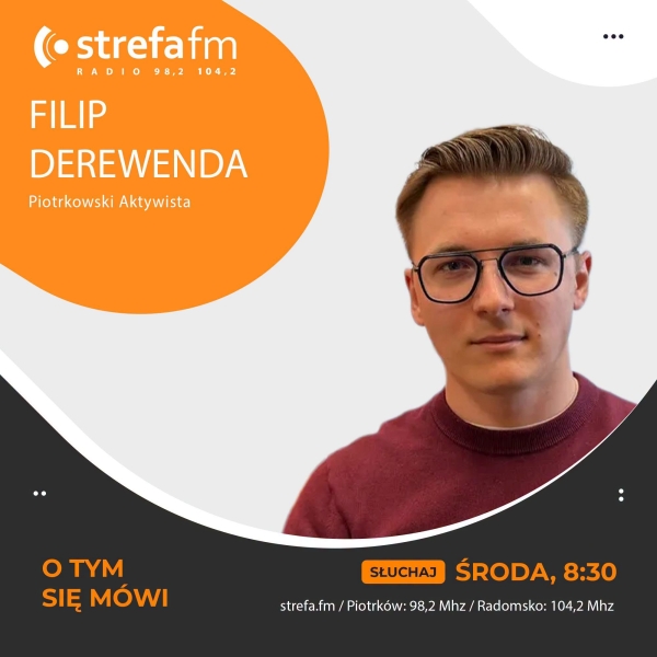 Filip Derewenda, aktywista piotrkowski, społecznik