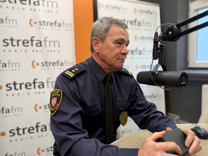 Jacek Hofman - Komendant Straży Miejskiej w Piotrkowie Trybunalskim