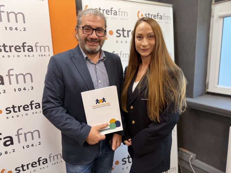Piotr Żyła i Beata Barczak - Terapeuci z Fractal Concept - Hostelu dla uzależnionych od substancji psychoaktywnych